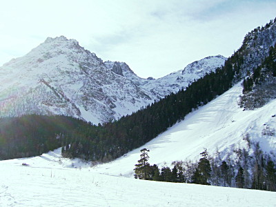 Софийская долина - вход в ущелье Ак-Айры