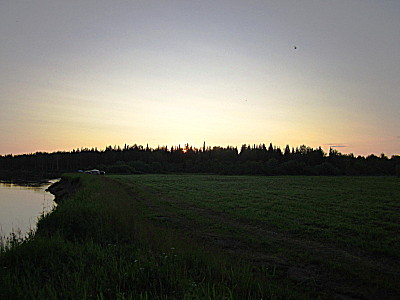 Закат у старых Бирилюсс
