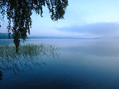 Спокойствие на озере Парное