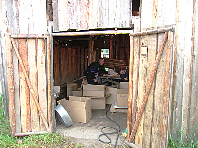 Сушильный цех ООО Леспромстрой в посёлке Сплавной