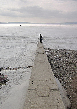 На молу набережной Тольятти