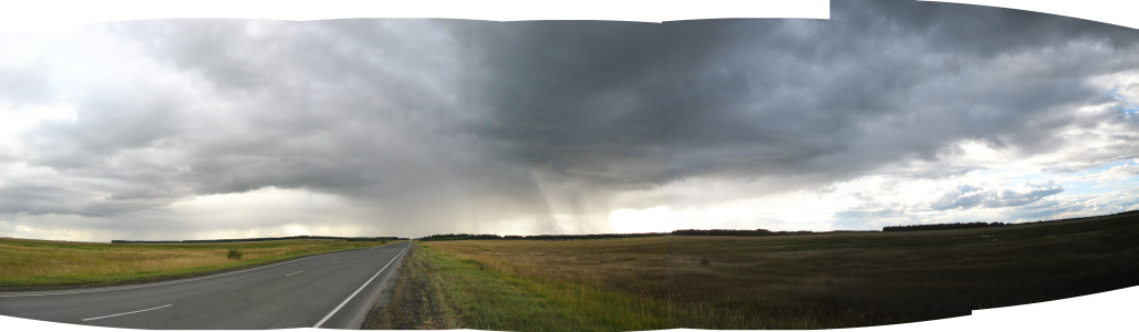 грозовые тучи над Бердюжьем