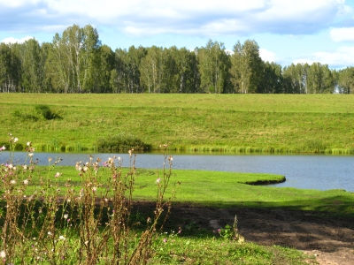 на озере Дудайка в Кемеровской области