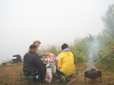 Кемпинг на реке Чулым под Бирилюссами