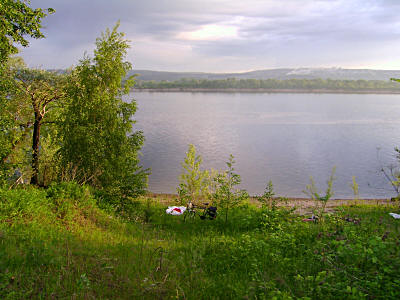 На Волге у Зольного, Самарская Лука